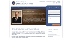 Desktop Screenshot of jrschlosslaw.org